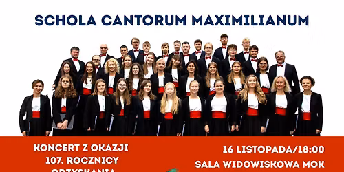 SCHOLA CANTORUM MAXIMILIANUM\/KONCERT