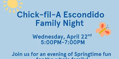 Chick-fil-A Escondido Family Night