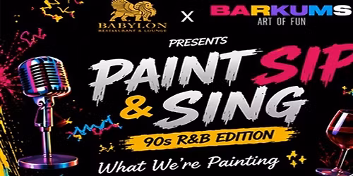 Paint, Sip, & Sing