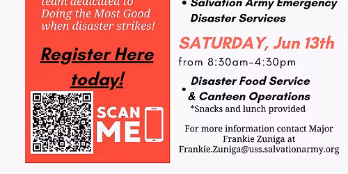 The Salvation Army McAllen Disaster Volunteer Training