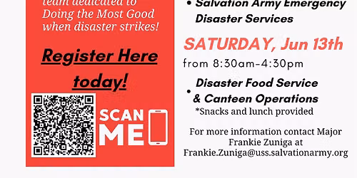 The Salvation Army McAllen Disaster Volunteer Training