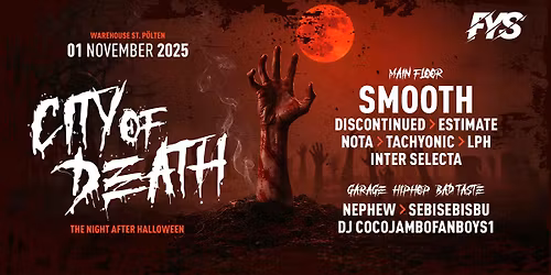 FYS - CITY OF DEATH \ud83d\udc80 Warehouse Pop Up