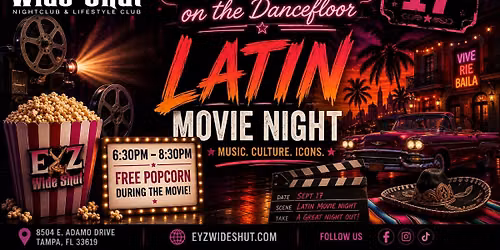 MOVIE ON THE DANCE FLOOR LATIN MOVIE NIGHT