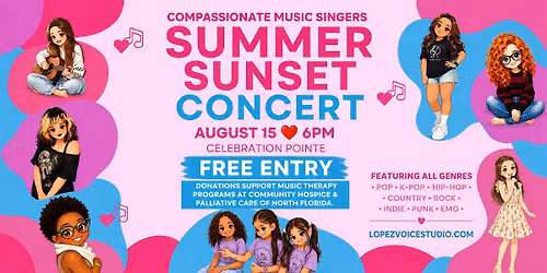 Compassionate Music Singers Summer Sunset Concert