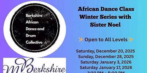 African Dance Winter Series with Sister Noel
