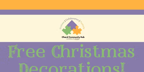 Free Christmas Decorations Pop Up Shop