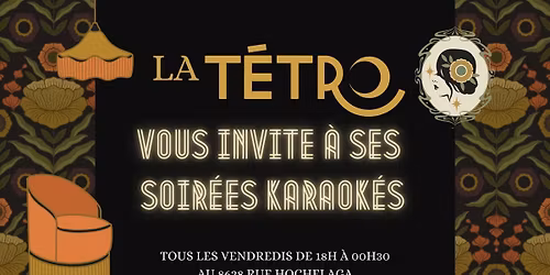 Vendredi Karaok\u00e9 \u00e0 La T\u00e9tro \ud83c\udfa4