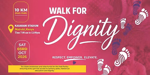Kenya Walk For Her Dignity Event