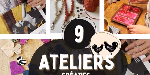 Ateliers cr\u00e9atifs au Salon des Cr\u00e9ateurs