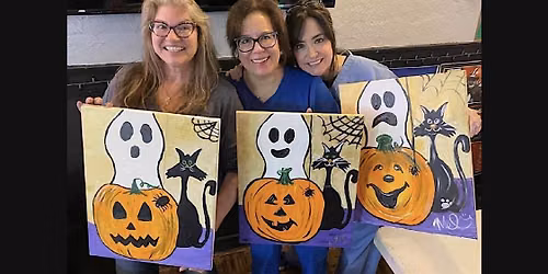 Halloween Craft, Paint and Sip- your choice