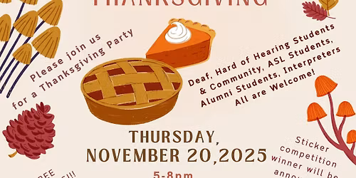 3rd Annual Silent Thanksgiving