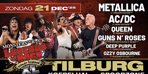LEGENDS of ROCK Tribute Festival XL - MONSTERS of ROCK | Koepelhal - Spoorzone in Tilburg