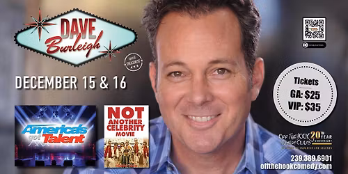 Comedian Dave Burleigh Live in Naples, Florida!