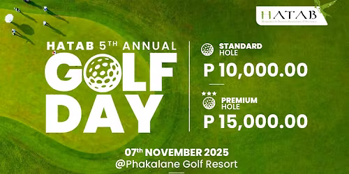 HATAB 5th Annual Golf Day