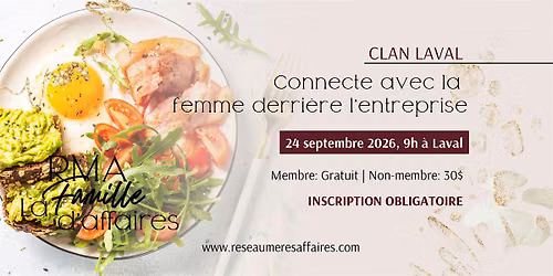Connecte avec la  femme derri\u00e8re l\u2019entreprise  - Clan Laval