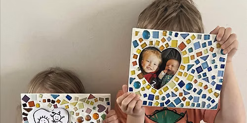 Mosaic Heart Frame Workshop | Create a Handmade Father\u2019s Day Gift