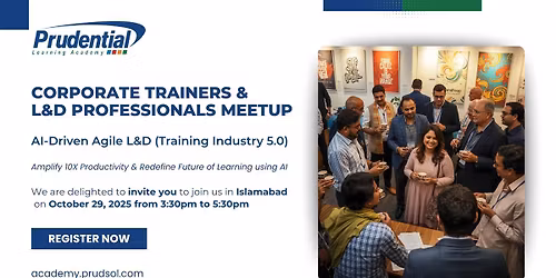 Corporate Trainers & L&D Professionals Meetup