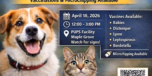 Low-Cost Pet Vaccine Clinic