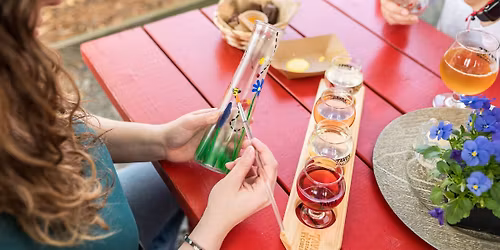 Paint n' Sip a Wine Glass or Vase