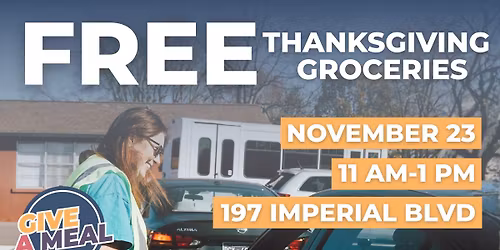 FREE Thanksgiving Groceries Giveaway