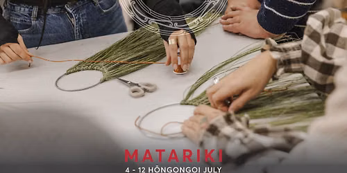 Matariki 2026: Harakeke Wall Hanging with Kahu Collective