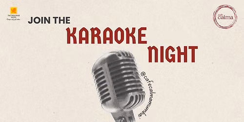 Friday Karaoke Night At Cafe Calma