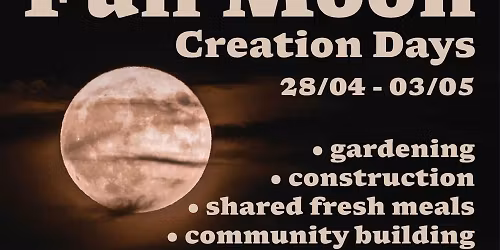 Volle Maan Creatie Dagen \ud83c\udf15\u2692\ufe0f\ud83d\udd25