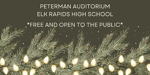 Elk Rapids Cherryland Middle School Winter Band Concert