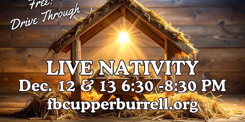 Drive Through Live Nativity