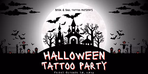 Halloween Tattoo Party at Seidr & Sigil Tattoo