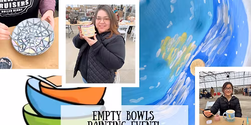 Empty Bowls \u201826 Painting @ Milaeger\u2019s 