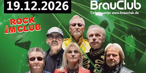 \ud83c\udfa4 Rockfonie spielt Queen \u2013 LIVE im BrauClub! \ud83c\udfb8\ud83d\udc51