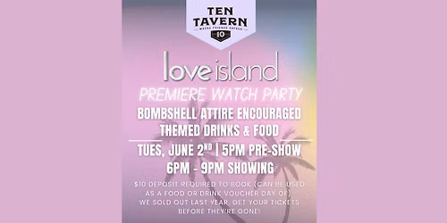 Love Island Watch Party