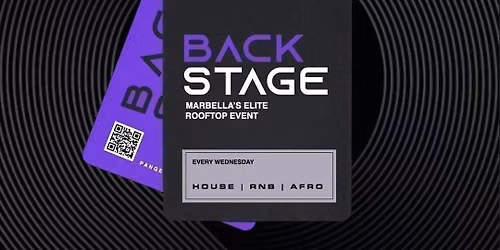Backstage Wednesdays at Pangea Club Marbella