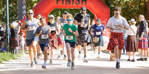 Big Melbourne Kilt Run on The Tan