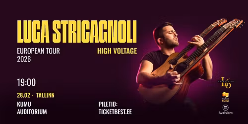 LUCA STRICAGNOLI \u2014 Europe Tour 2026 \u201cHigh Voltage\u201d!