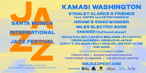 Santa Monica International Jazz Festival - A Day in the Park at Tongva Park