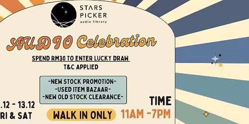 STARS PICKER YEAR END AUDIO CELEBRATION!