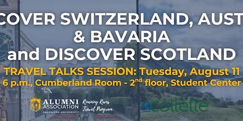 Roaming Rams Travel Talks - Greece, Switzerland\/Austria\/Bavaira, and Scotland