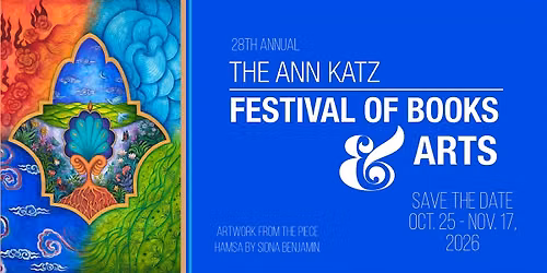 Festival Pass | 2026 Ann Katz Festival of Books & Arts
