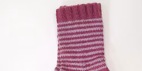 Learn to Knit Socks Cuff down- 2 Part Class