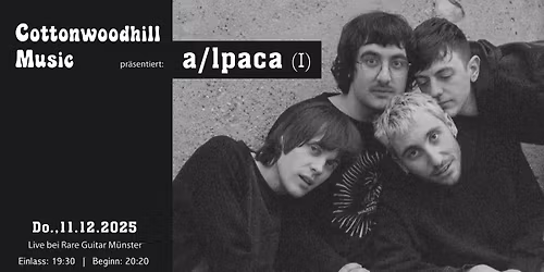 Cottonwoodhill Music presnts: a(\/)lpaca (IT)