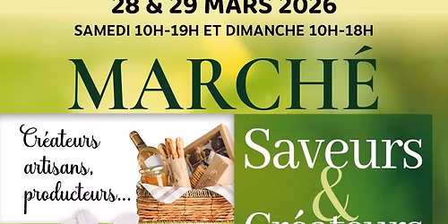 MARCH\u00c9 SAVEURS & CR\u00c9ATEURS \u2013 Espace St Jean, 69220 Belleville-en-Beaujolais