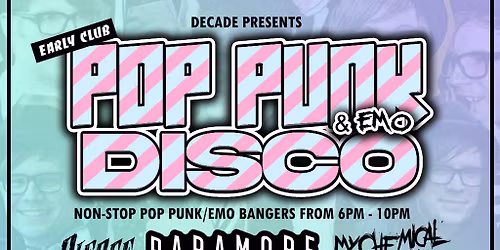 Pop Punk Disco - Early Club [Glasgow]