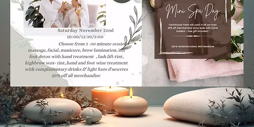 November Mini Spa Day