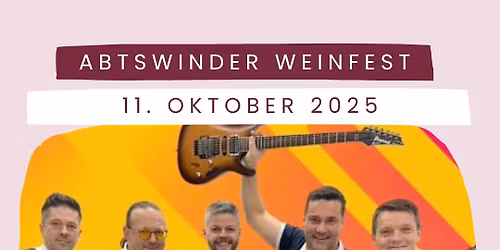 Weinfest Abtswind • Werntal Spatzen • 11.10.2025 • Festzelt