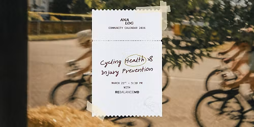 Analog x RebalanceMD Cycling Health & Injury Prevention