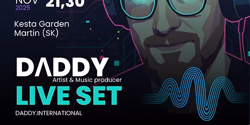 D\u039bDDY Live set - Kesta Garden, Martin (Slovakia)