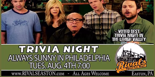 Trivia: Always Sunny in Philadelphia