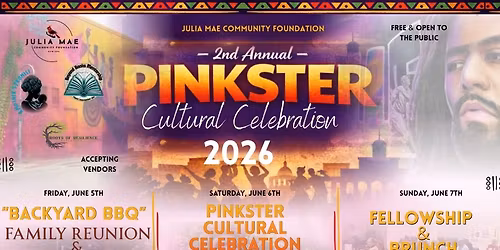 Pinkster 2nd Annual Cultural Celebration